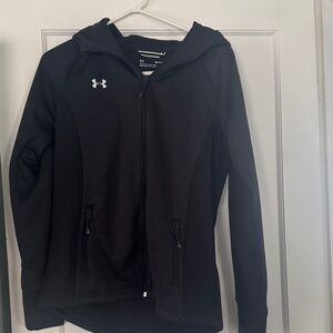 Under Armour Black Full-Zip Hoodie